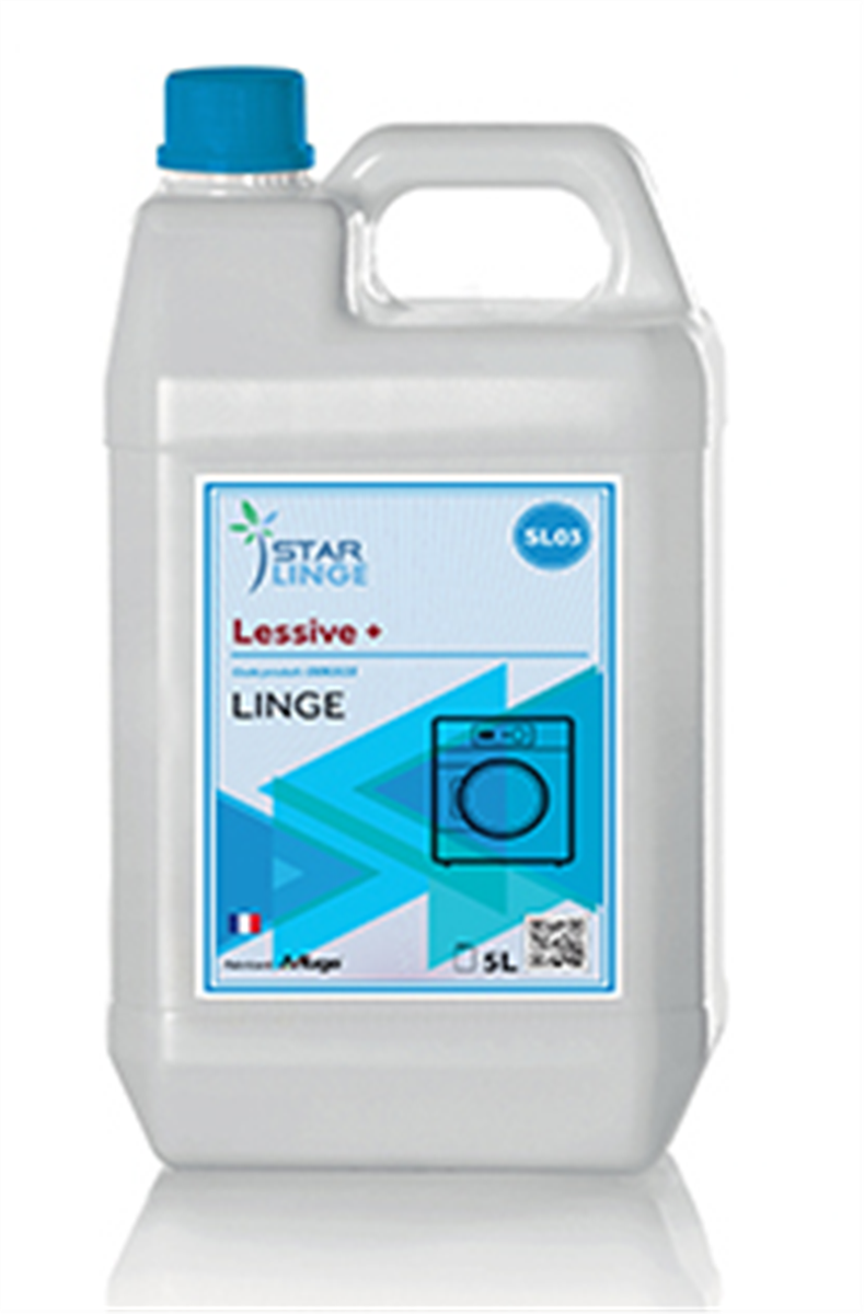 High-performance liquid laundry detergent - 5 L bottle (006503) (3 X 1 unit)