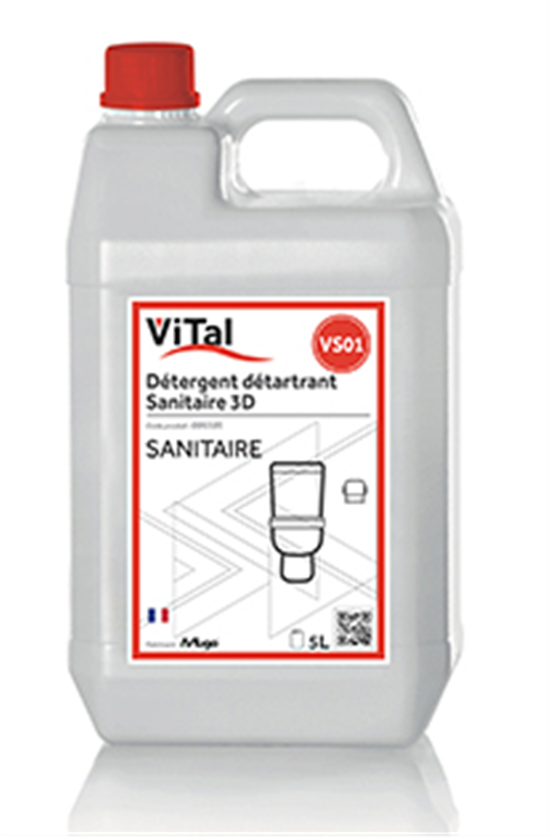 Détartrant désodorisant désinfectant - Bidon 5 L ( 006505 ) (3 X 1 unité )