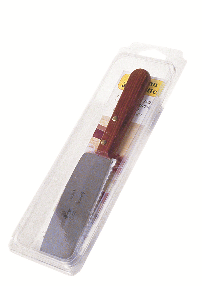 Couteau à raclette - Bois verni - 4x26x1,5 cm ( 280690 ) (1 X 1 unité )