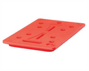 Plaque chaude 325x530x30 mm - GN1/1 - Rouge (1 X 1 unité ) - 633010