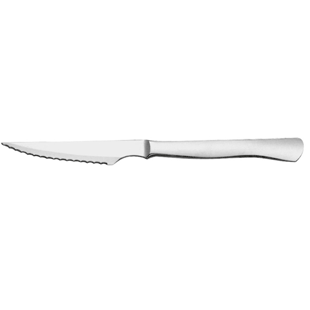 Couteau steak monobloc - Lame microdentée 11 cm  ( 096636 ) (1 X 12 unités )