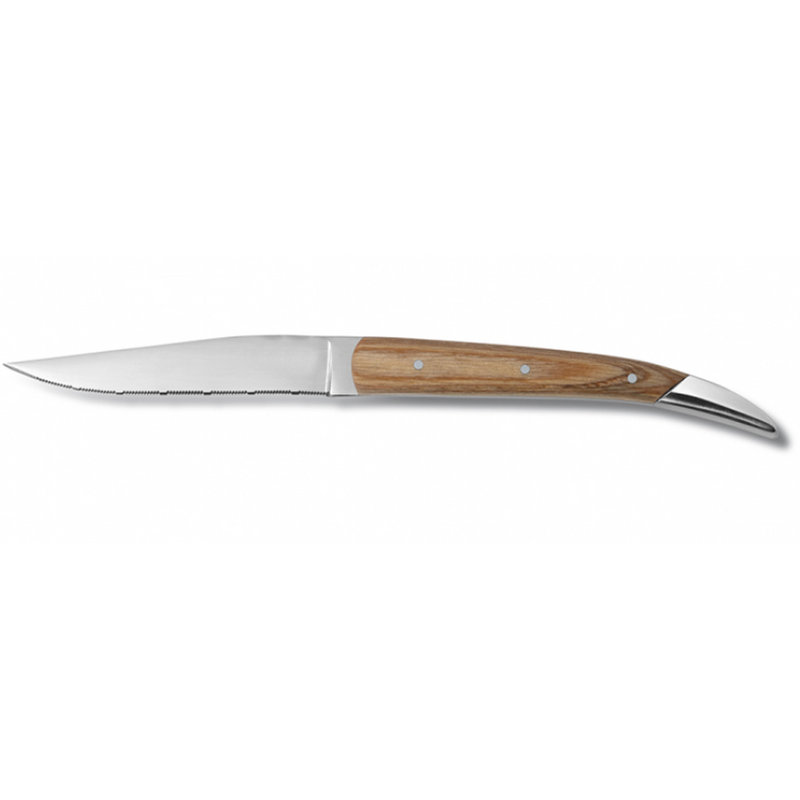 001342 - couteau à steak inox nicolas (1 x 6 unités )