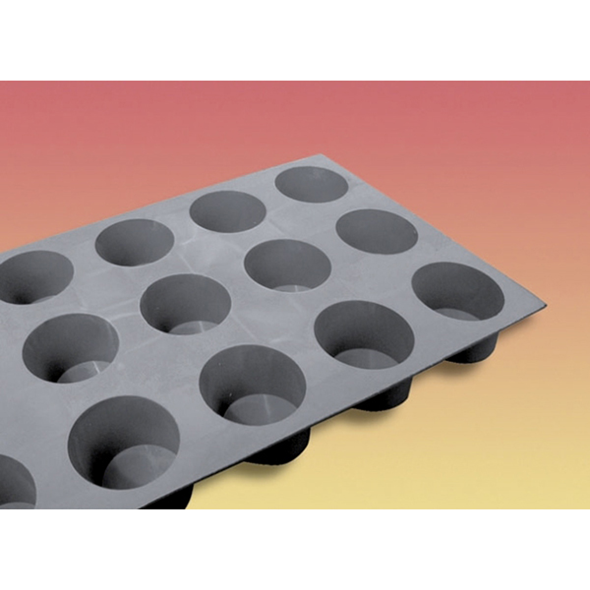 Elastomoule - Mini muffin ø 4,5x3 cm ( 986408 ) (1 X 1 unité )