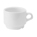Tasse café 10cl-Porcelaine-Uniset (10 X 1 unité ) - 066021