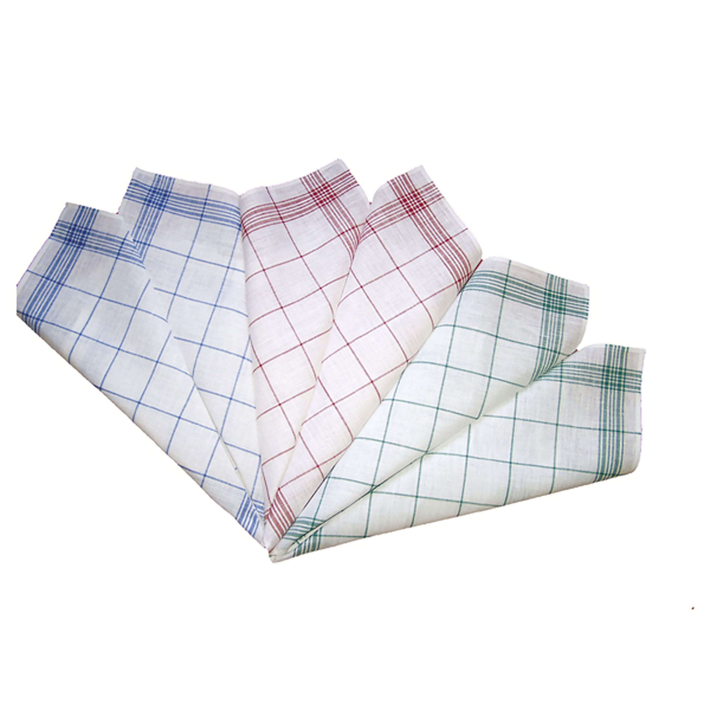 Essuie-verres 500x770 mm - Sachet de 6-3 couleurs ( 186090 ) (6 X 1 unité )