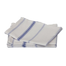 Essuie verres 500x770 mm - Blanc et bleu (12 X 1 unité ) - 186088