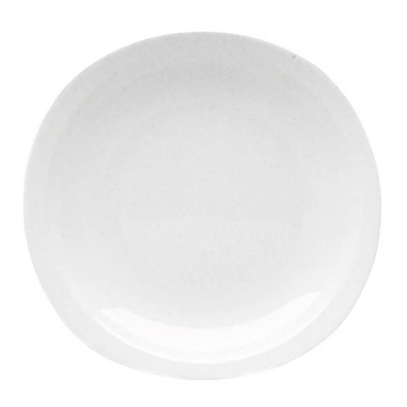 Assiette creuse-Porcelaine 22x21,2cm-Oslo Blanc