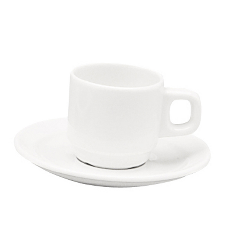 Tasse café 9cl-Porcelaine-Oslo Blanc