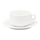 Tasse déjeuner 28cl-Porcelaine-Oslo Blanc (12 X 1 unité ) - 064607