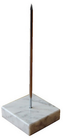 Pique fiche sur socle marbre (1 X 1 unité ) - 048547