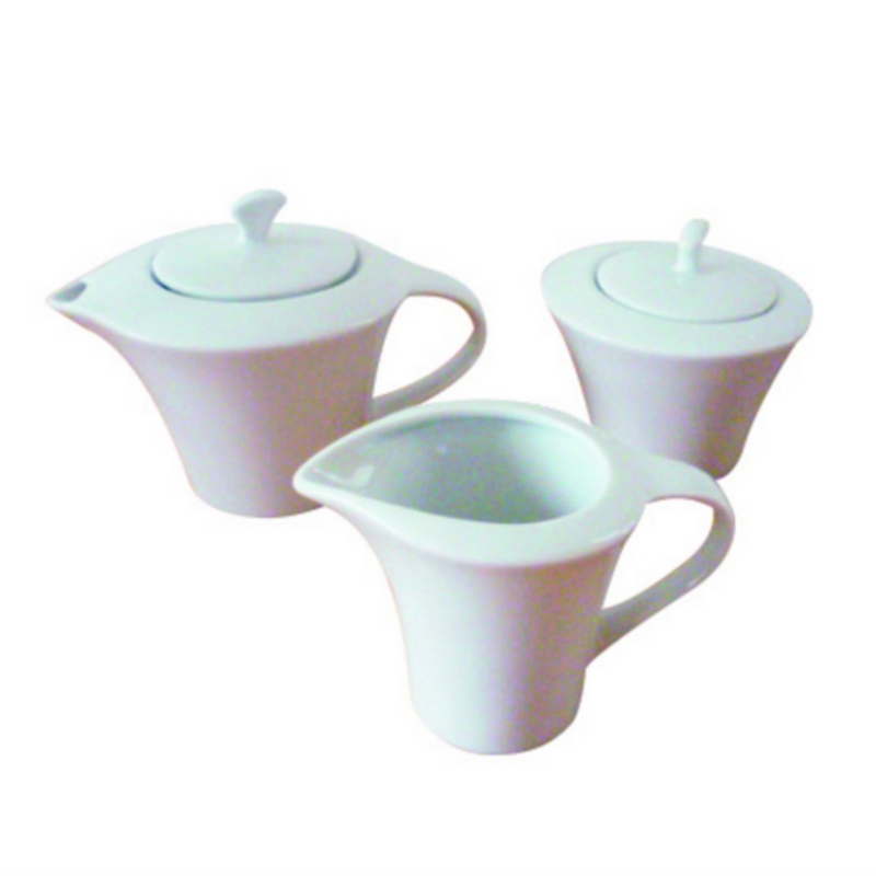 047014 - Théière  40 cl - Porcelaine hôtelière-Asymétrique (1 X 1 unité )