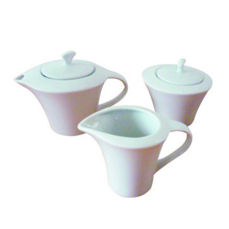 047016 - Sucrier 25 cl - Porcelaine hôtelière-Asymétrique (1 X 1 unité )