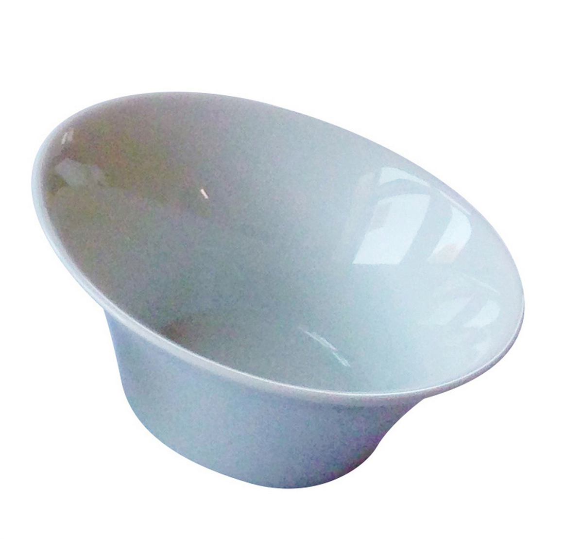 Coupelle 6 cl - Porcelaine-Asymétrique ( 047013 ) (6 X 1 unité )