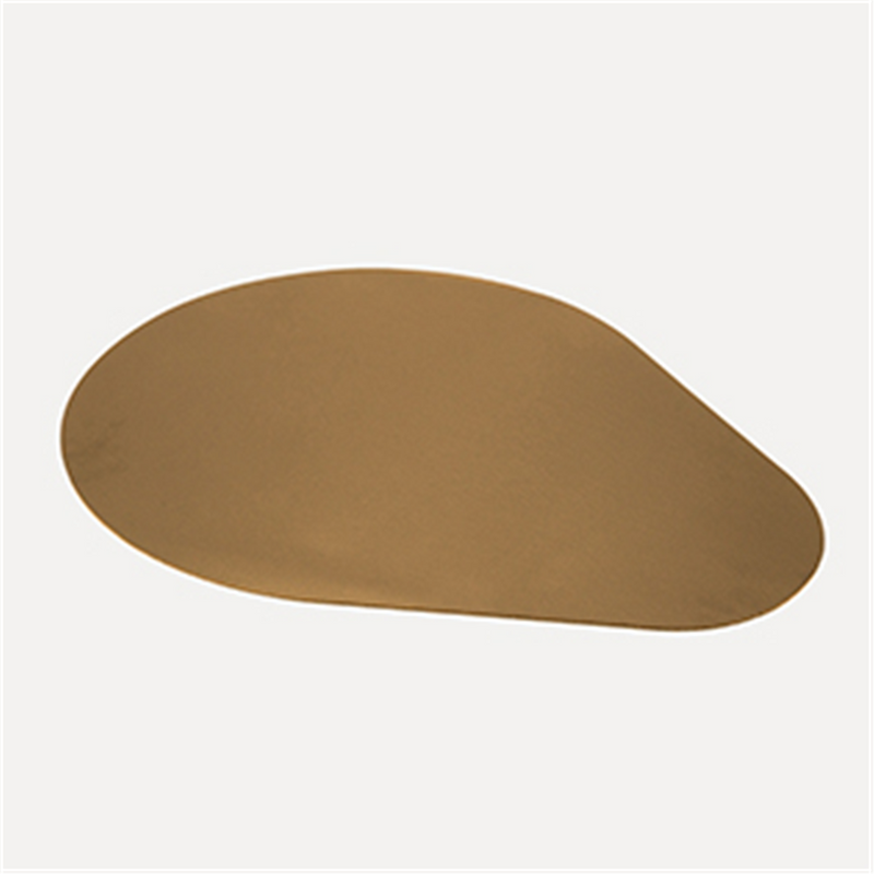 001556 - set de table cuir 45x36cm brun (6 x 1 unité )