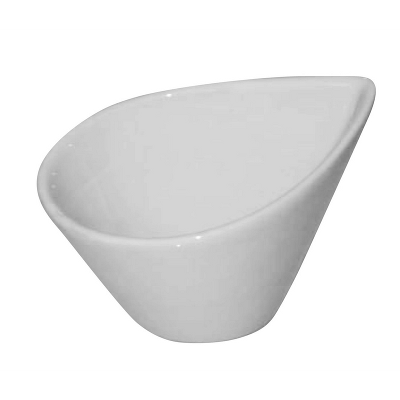 063270 - Coupelle Goutte d’eau 25 cl - Porcelaine blanche (6 X 1 unité )