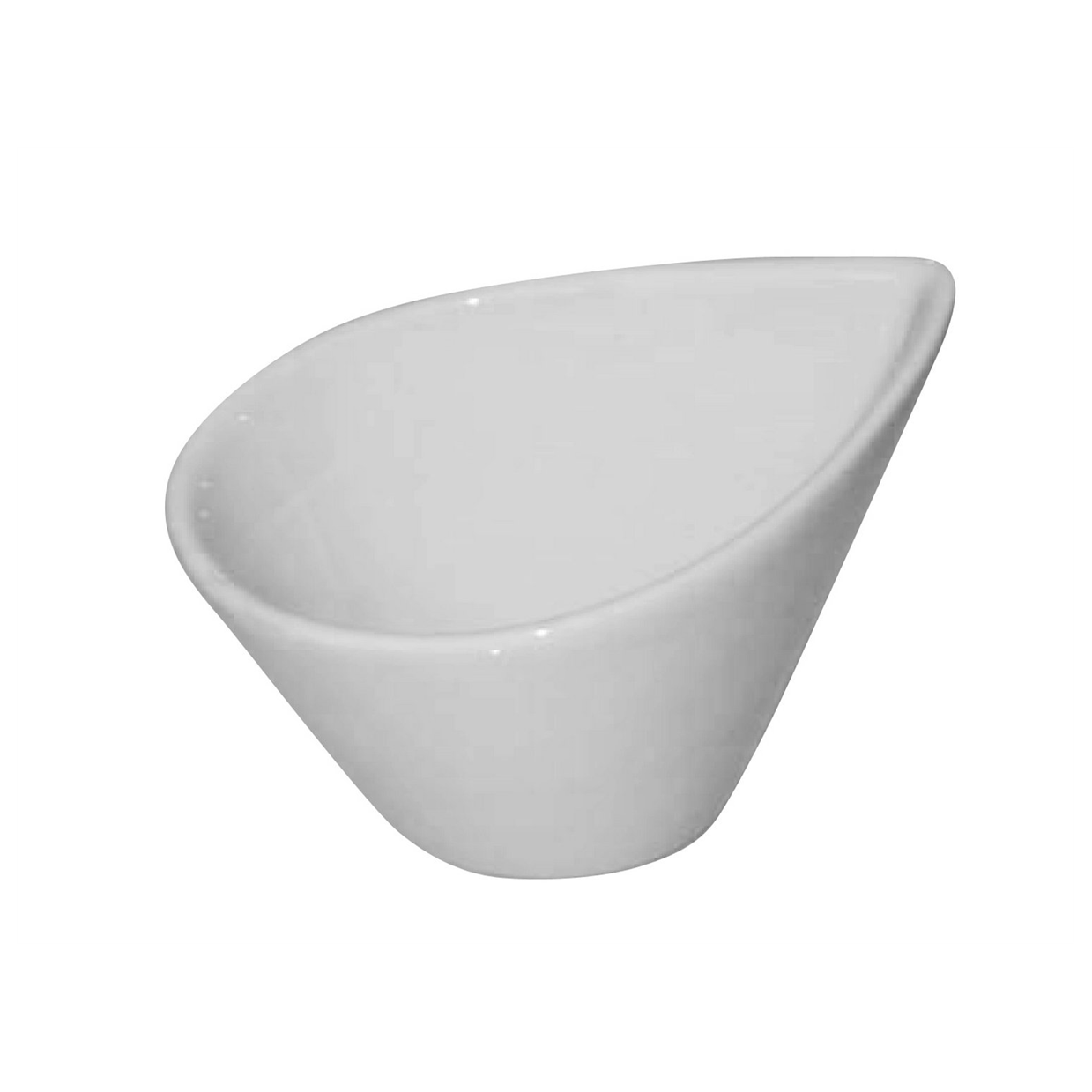 Coupelle Goutte d’eau 3,5 cl - Porcelaine blanche ( 063272 ) (18 X 1 unité )