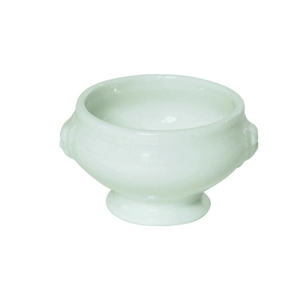Lion Head Soup Tureen 6 cl - Porcelain - White (063275) (12 x 1 unit)