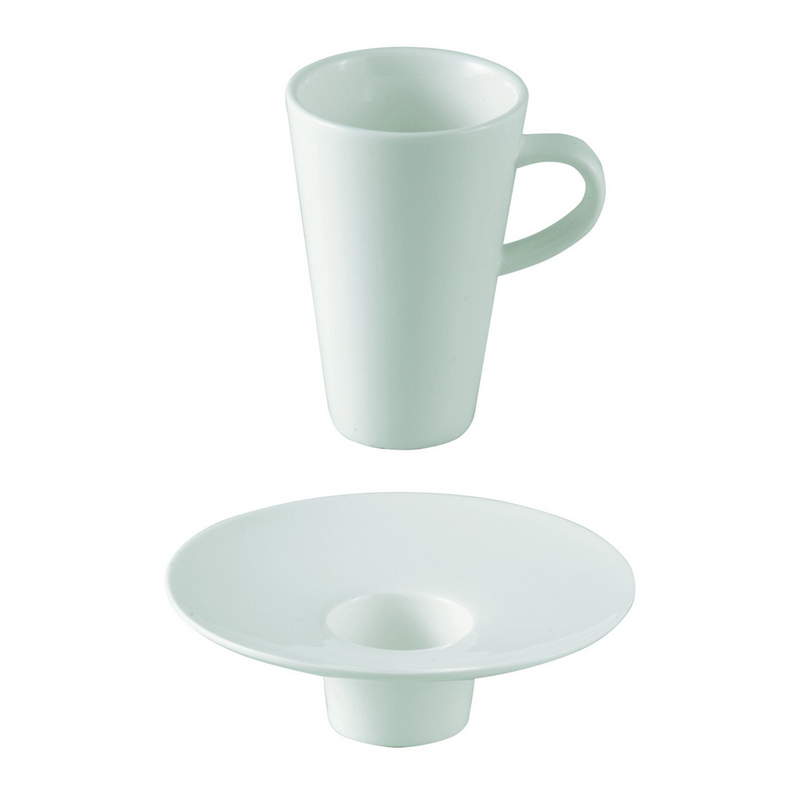 043334 - paire tasse + soucoupe porcelaine andalouse (6 x 1 unité )