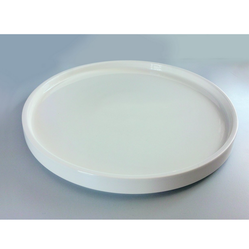 044478 - Assiette plate - Porcelaine blanche Ø 28 cm- Lounge (3 X 1 unité )