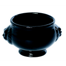Soupière tête de Lion 10 cl - Porcelaine - Noir (12 X 1 unité ) - 044176