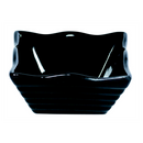 Ramequin vague carrée 6x6 cm - Porcelaine - Noir (12 X 1 unité ) - 044179