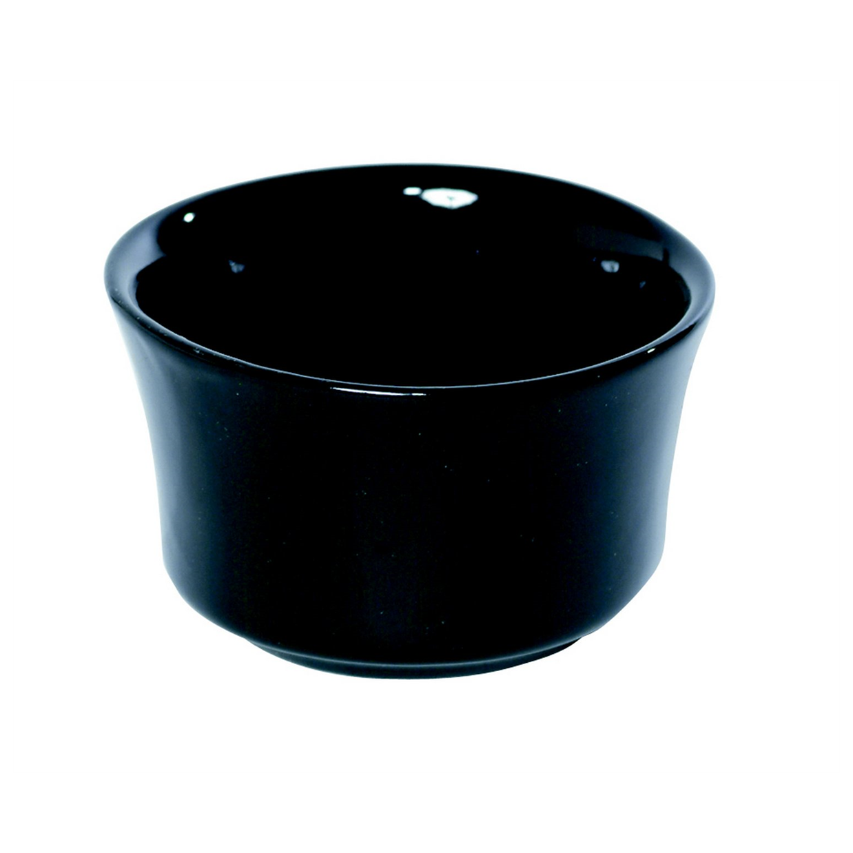 Coupelle évasée haute ø 6,3x3,5 cm - Noir ( 044189 ) (12 X 1 unité )