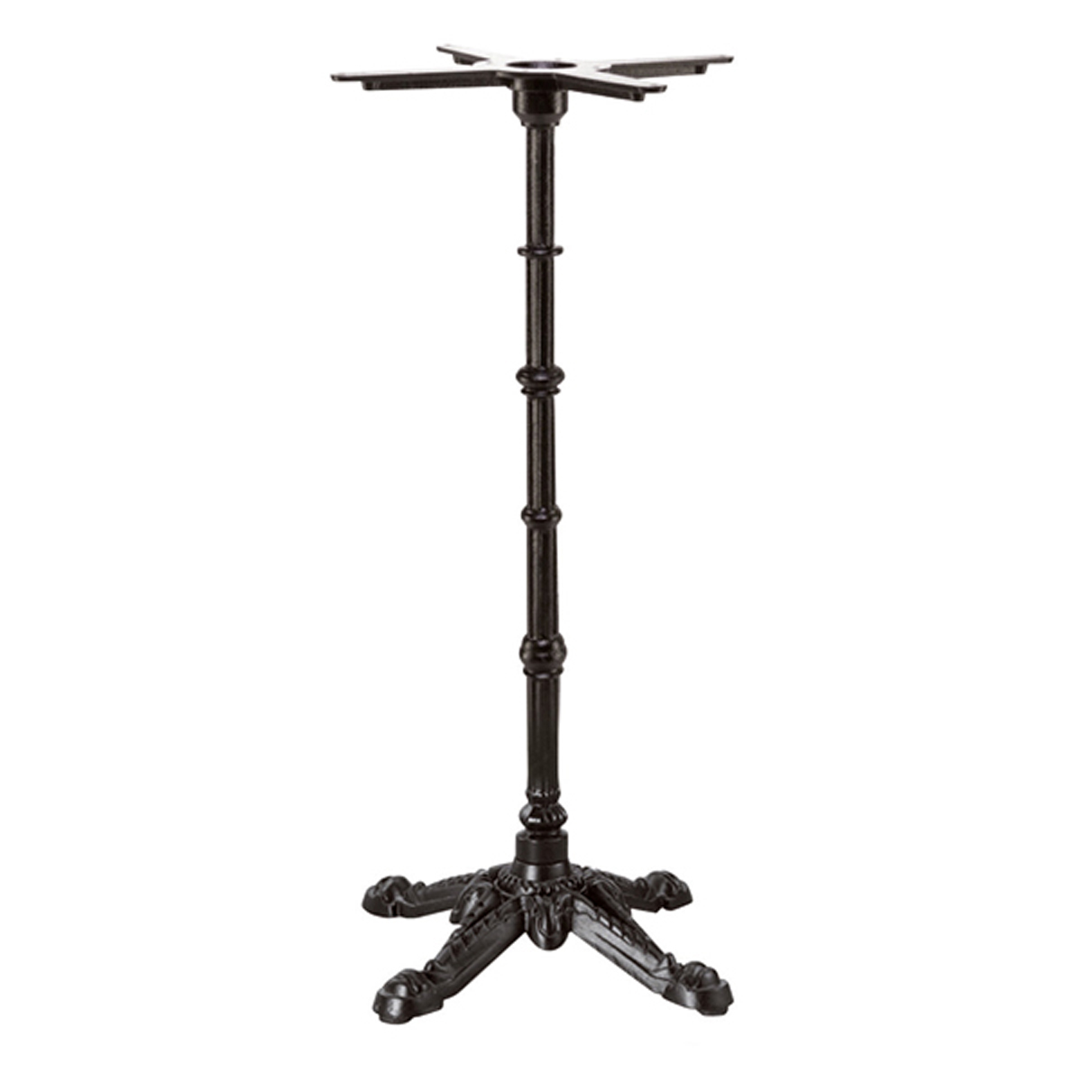 Pied mange-debout - Époxy noir - Retro 3 branches ( 009062 ) (1 X 1 unité )