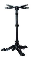 Pied table - Epoxy noir - Retro 3 branches (1 X 1 unité )