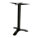 Pied table - Époxy noir - Athena 3 branches (1 X 1 unité )