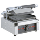 Grill panini rainuré simple - 410x300x210 mm (1 X 1 unité ) - 885008