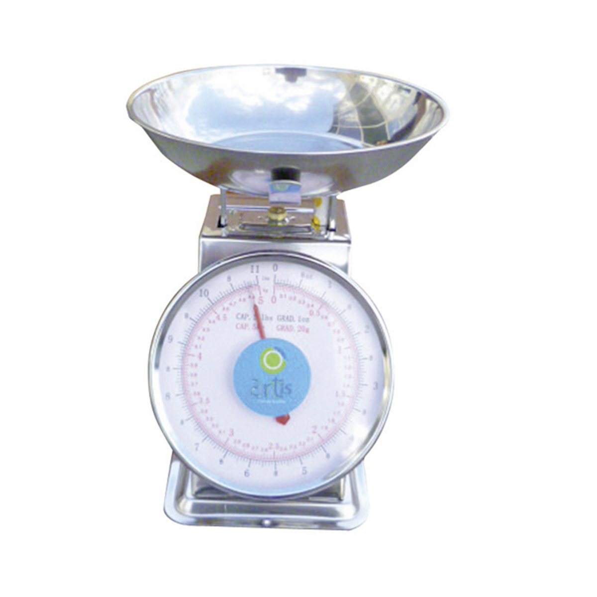 Balance mécanique ressort 20kg/100g - 258x325x180mm ( 980759 ) (1 X 1 unité )