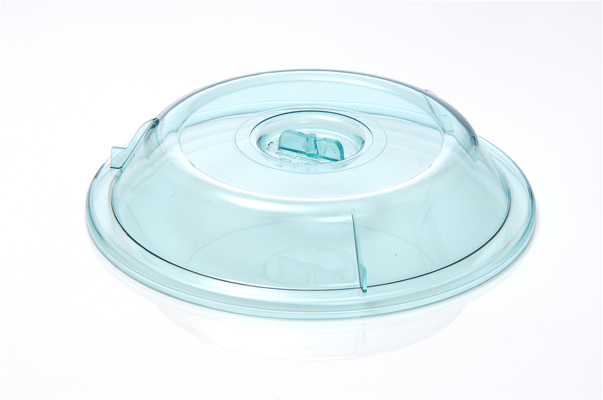 Cloche - Polyamide ø 23,8x4,5 cm - Teintée vert ( 083741 ) (1 X 1 unité )