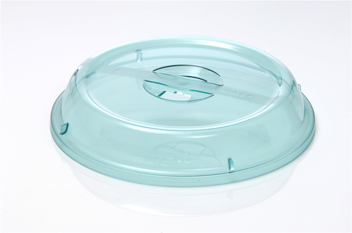Cloche - Polyamide ø 24x4,3 cm - Teintée vert ( 083742 ) (1 X 1 unité )