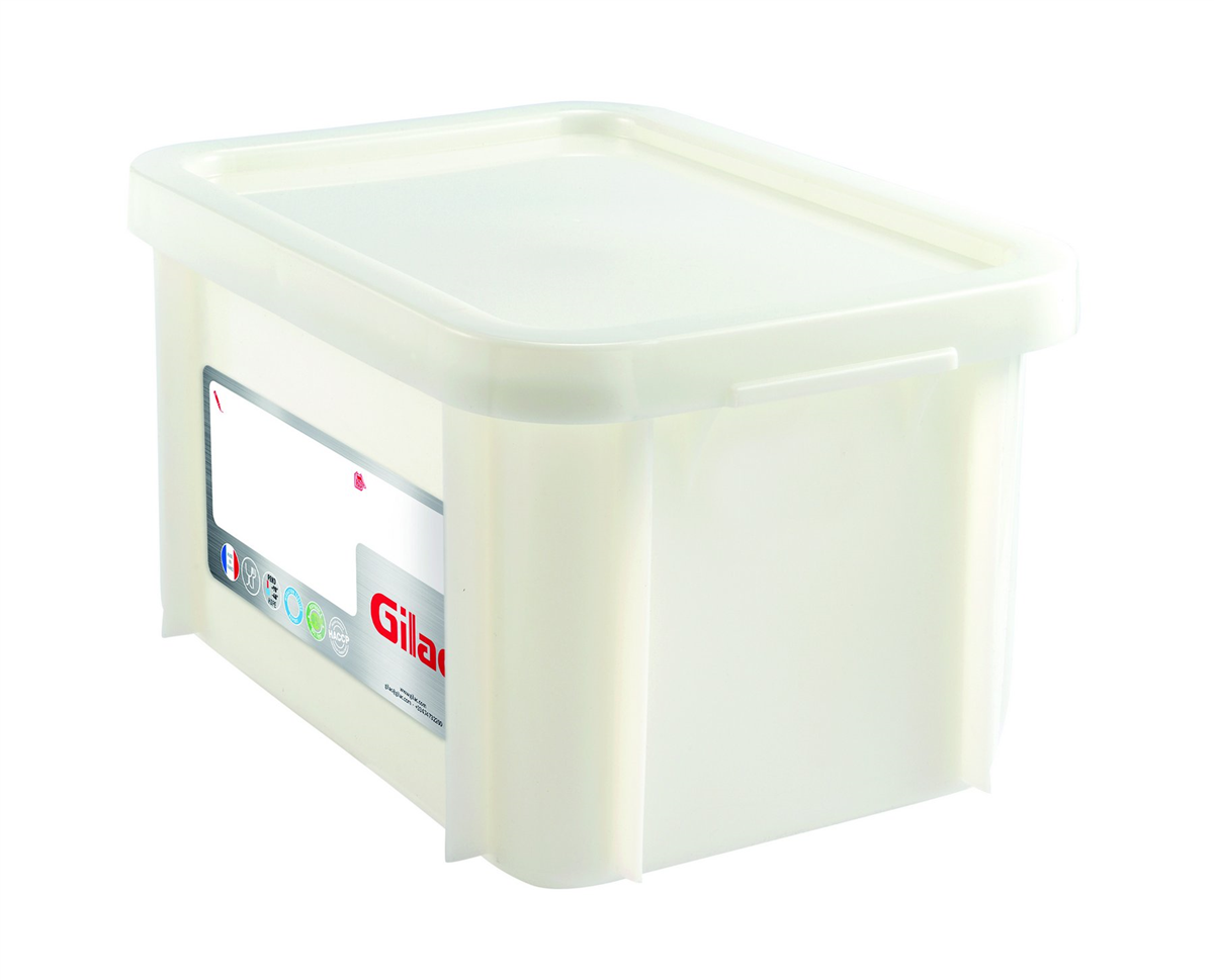 Bac alimentaire 15L + couvercle -Blanc 400x300x235mm ( 981046 ) (1 X 1 unité )