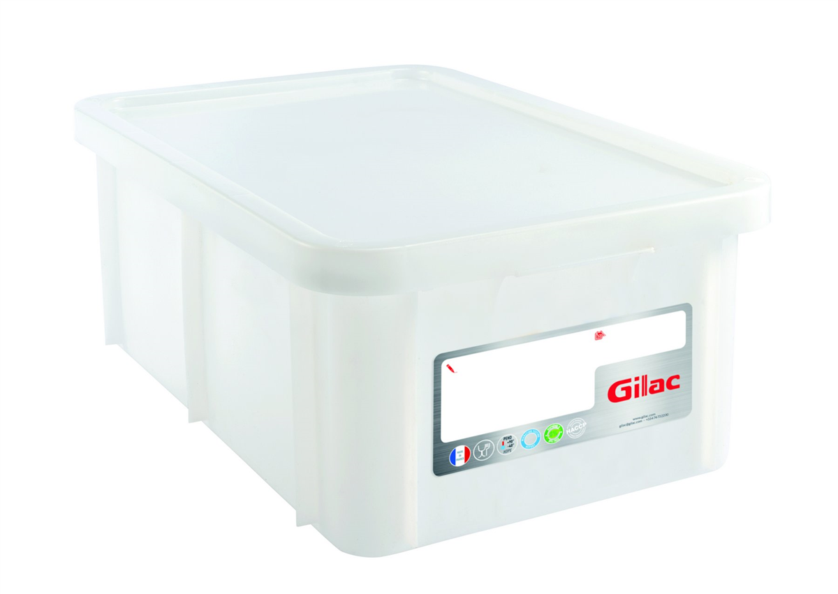 Bac alimentaire 35L + couvercle -Blanc 600x400x230mm ( 981066 ) (1 X 1 unité )
