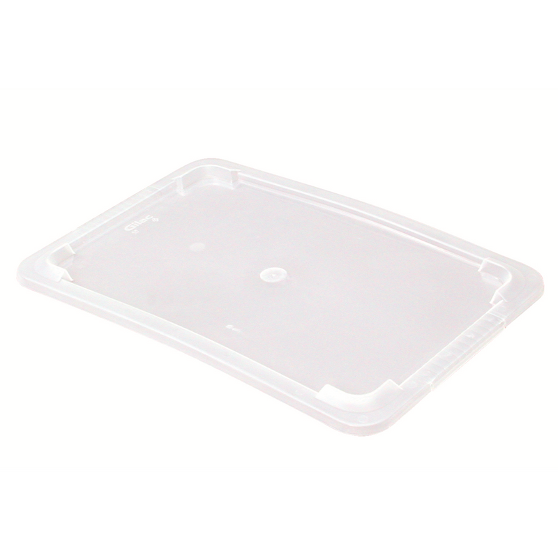 Couvercle pour bac plat 5 L - 290x445 mm - Blanc