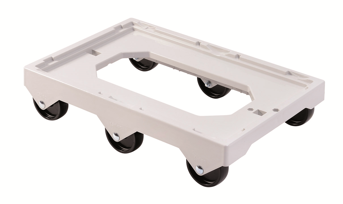 6-wheel Swivel Dolly, White, 613x414x135mm (981093) (1 X 1 unit)