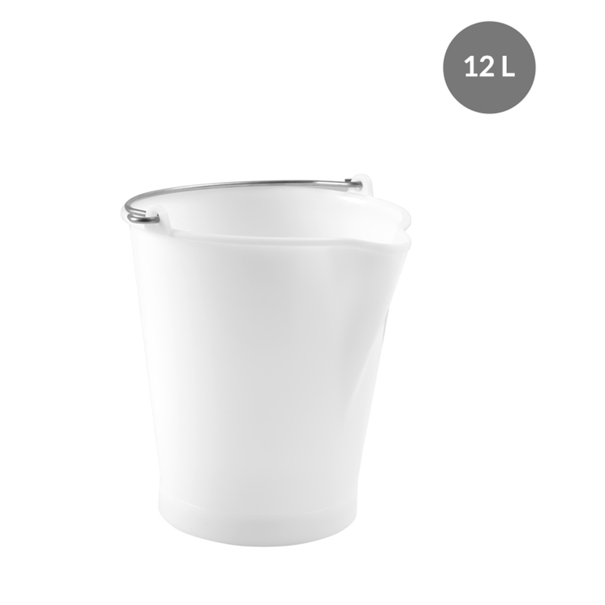 Round bucket 12 L with pouring spout (281004) (1 x 1 unit)
