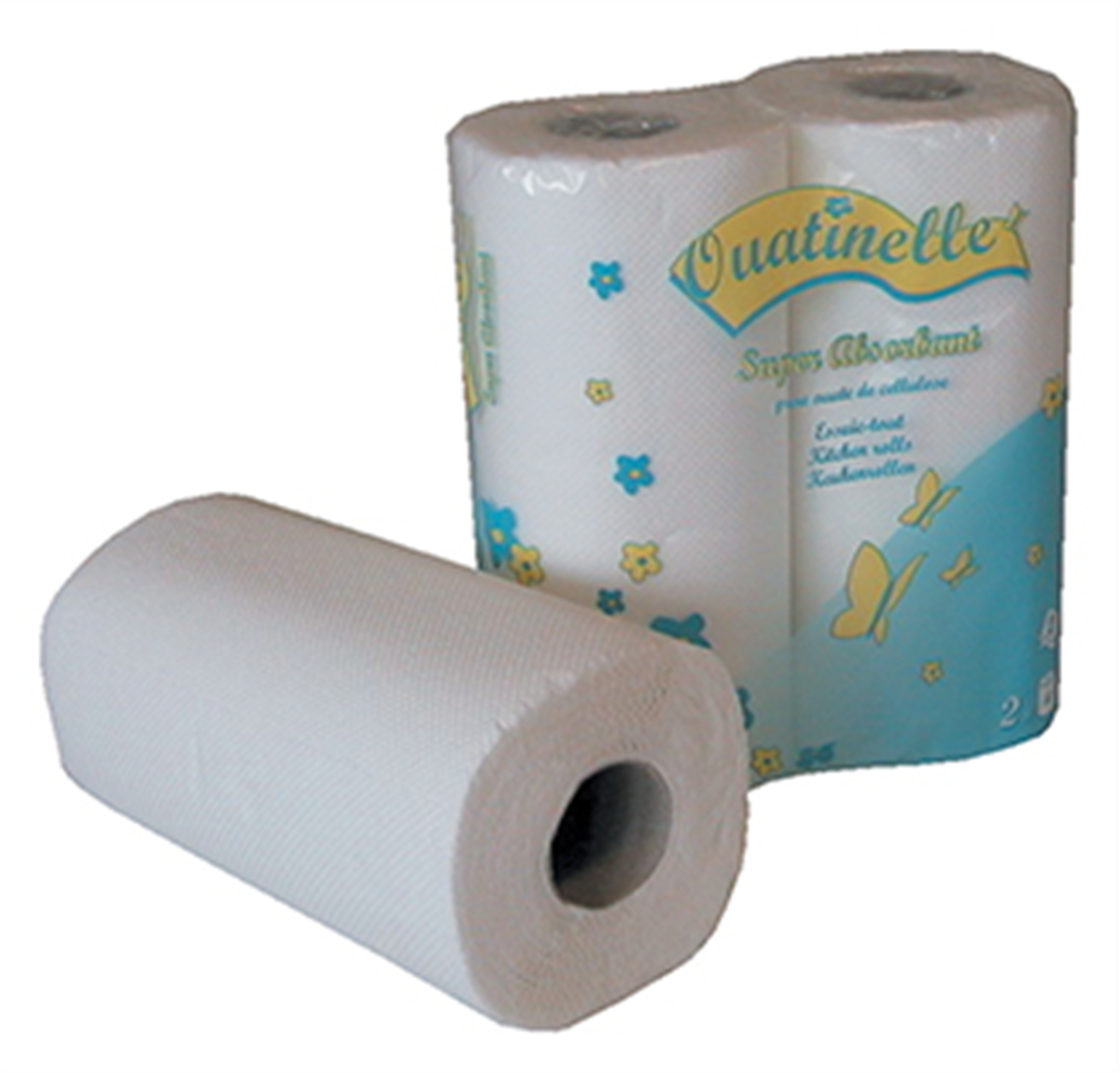 Paper towels 50 sheets - 2-ply embossed and laminated (152527) (1 X 40 units)