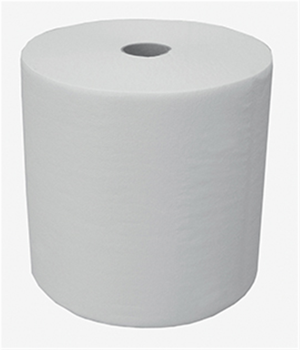 Essuie mains -2 plis collés - Blanc ø 39 mm ( 152523 ) (1 X 6 unités )