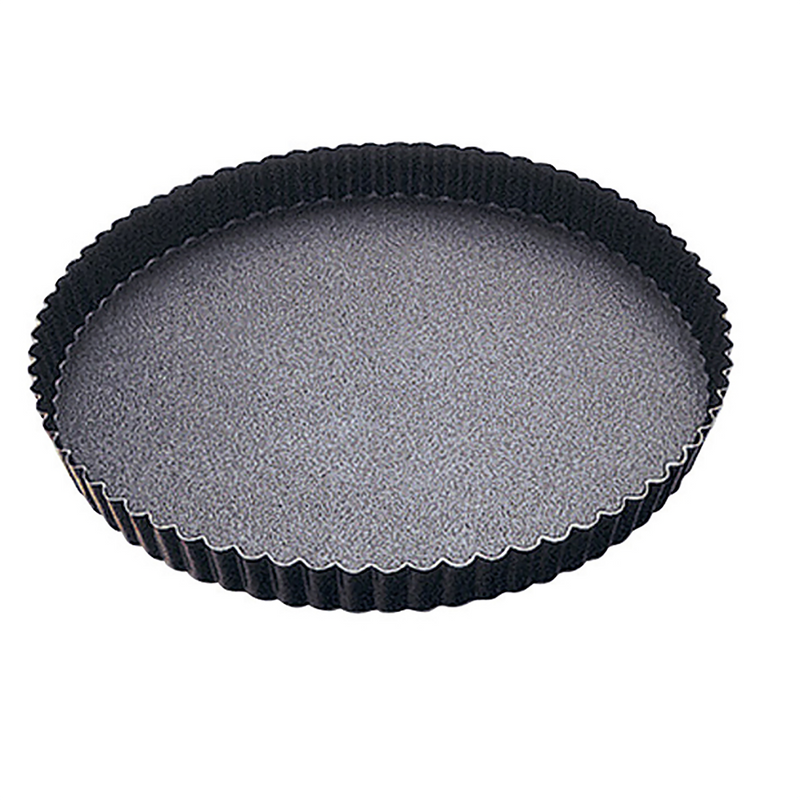 Tourtière ronde cannelée  - Fond fixe - ø 28 cm