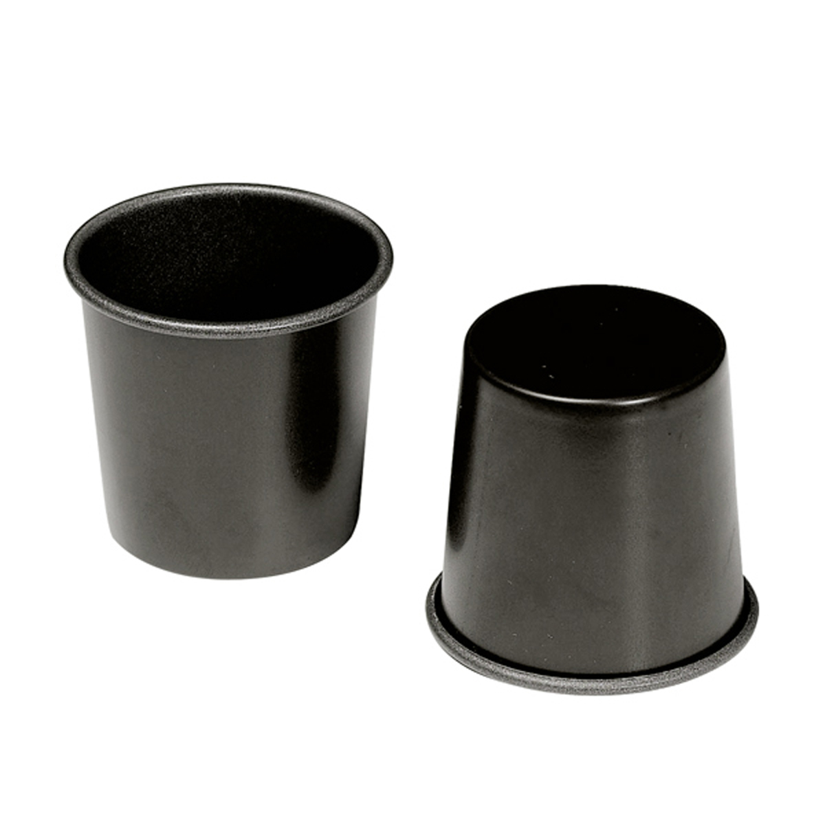 911026 - baba rond ou dariole - borde -  60 x48x60 mm-anti adherent rupt longue  (1 x 1 unité )