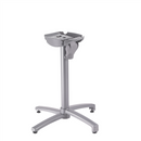 Pied table  - Gris - X-One (1 X 1 unité )