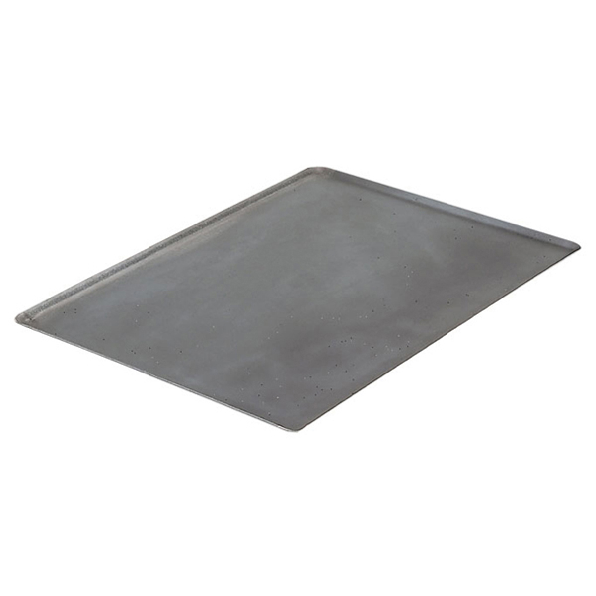 Steel plate 600x400 mm - Crimped edges - Blued (088038) (1 X 1 unit)