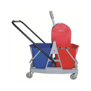 Chariot + 2 seaux + presse - 71x43x93 cm (1 X 1 unité )