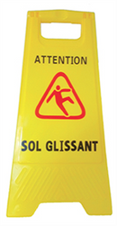 Panneau de signalisation - 30x20x62 cm (1 X 1 unité )