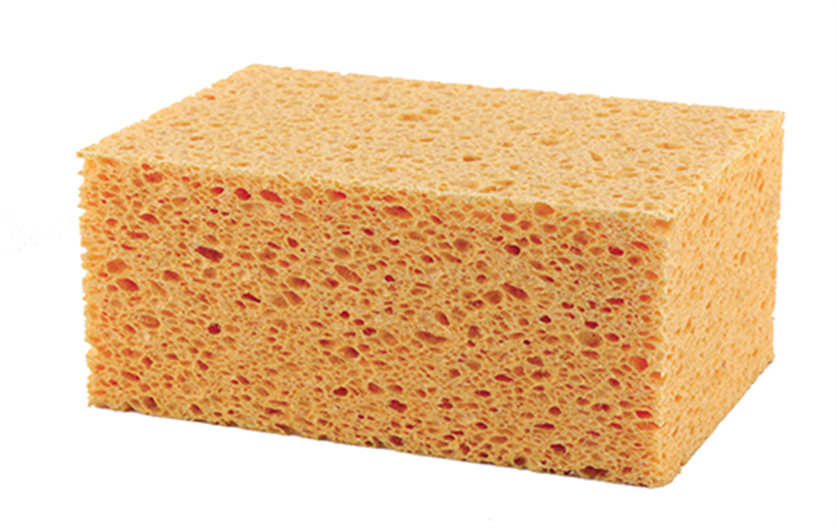 Heavy-duty sponge - 14.2x9.2x6 cm ( 007139 ) (1 X 9 units )