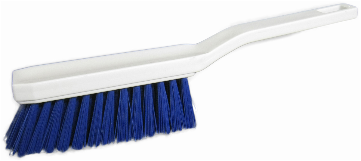 Balayette droite fleuré 29 cm - Bleu ( 007091 ) (1 X 1 unité )