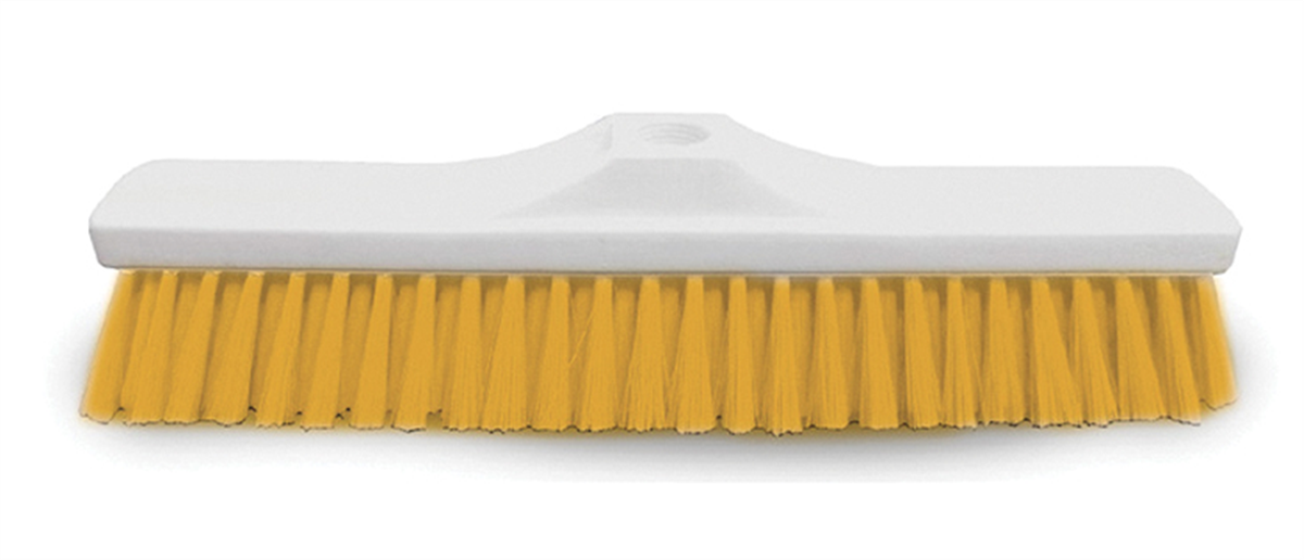 Balai droit 29 cm - Doux - Jaune ( 007058 ) (1 X 1 unité )