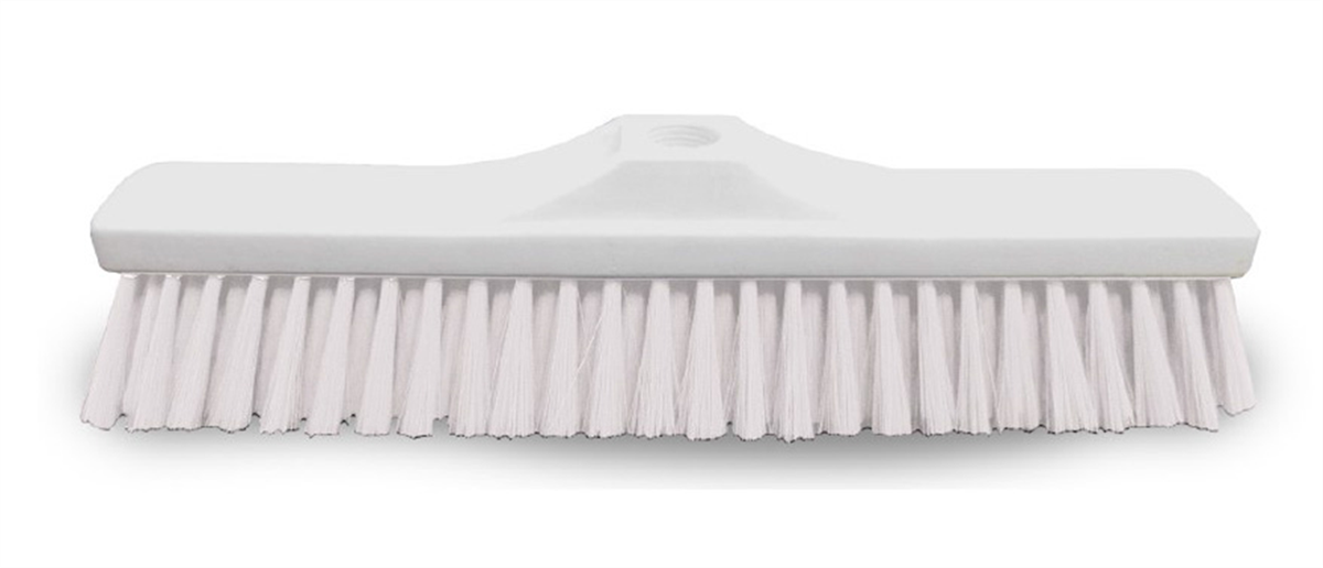 Balai droit 37,5 cm - Doux - Blanc ( 007065 ) (1 X 1 unité )